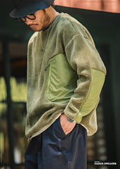 Unbranded 27 Imitation Lamb Wool Sweater 2022 Autumn Winter Warm Polar Fleece Pullover Plus Velvet Sweatshirts Casual Hoodies for Men