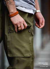 Unbranded 27 Tactical Cargo Pants Men's Retro M43 Military Multi Pockets Trousers Outdoor Camping Baggy Pants Camouflage