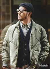 Unbranded 27 Winter New Men Solid Color Retro Parka Stand Collar Warm Thick Cotton Jacket Fashion Casual Parka Coat Male Army Green