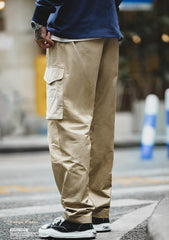 Unbranded 27 2022 New American Vintage Large Pocket Khaki Amekaji Men's Pants Wear-resistant Casual Overalls Men Pants