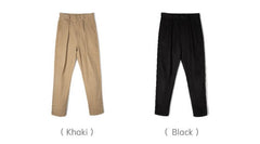 Unbranded 27 Cotton Casual Pants Men American vintage Style Male Twill Slim Fit Stretch Pencil Trouser Autumn Amekaji Clothing Khaki