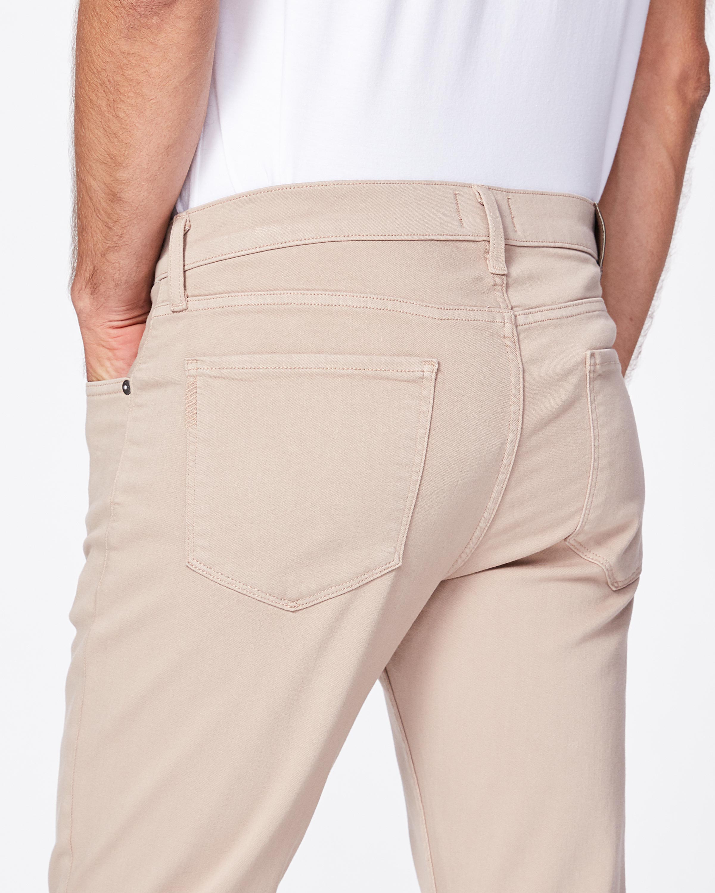 PAIGE MENS DENIM BOTTOMS Federal Toasted Almond Brand New w/ Tag