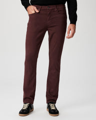 PAIGE MENS DENIM BOTTOMS Federal Sunset Wine Brand New w/ Tag