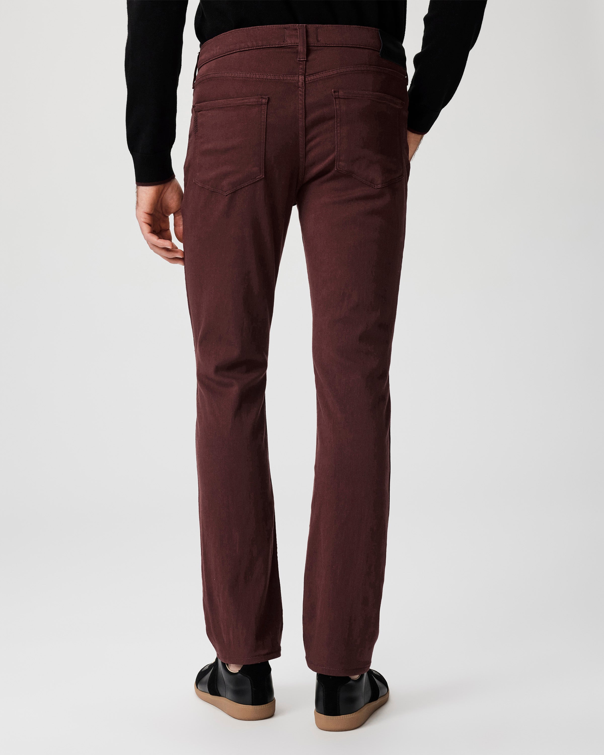 PAIGE MENS DENIM BOTTOMS Federal Sunset Wine Brand New w/ Tag