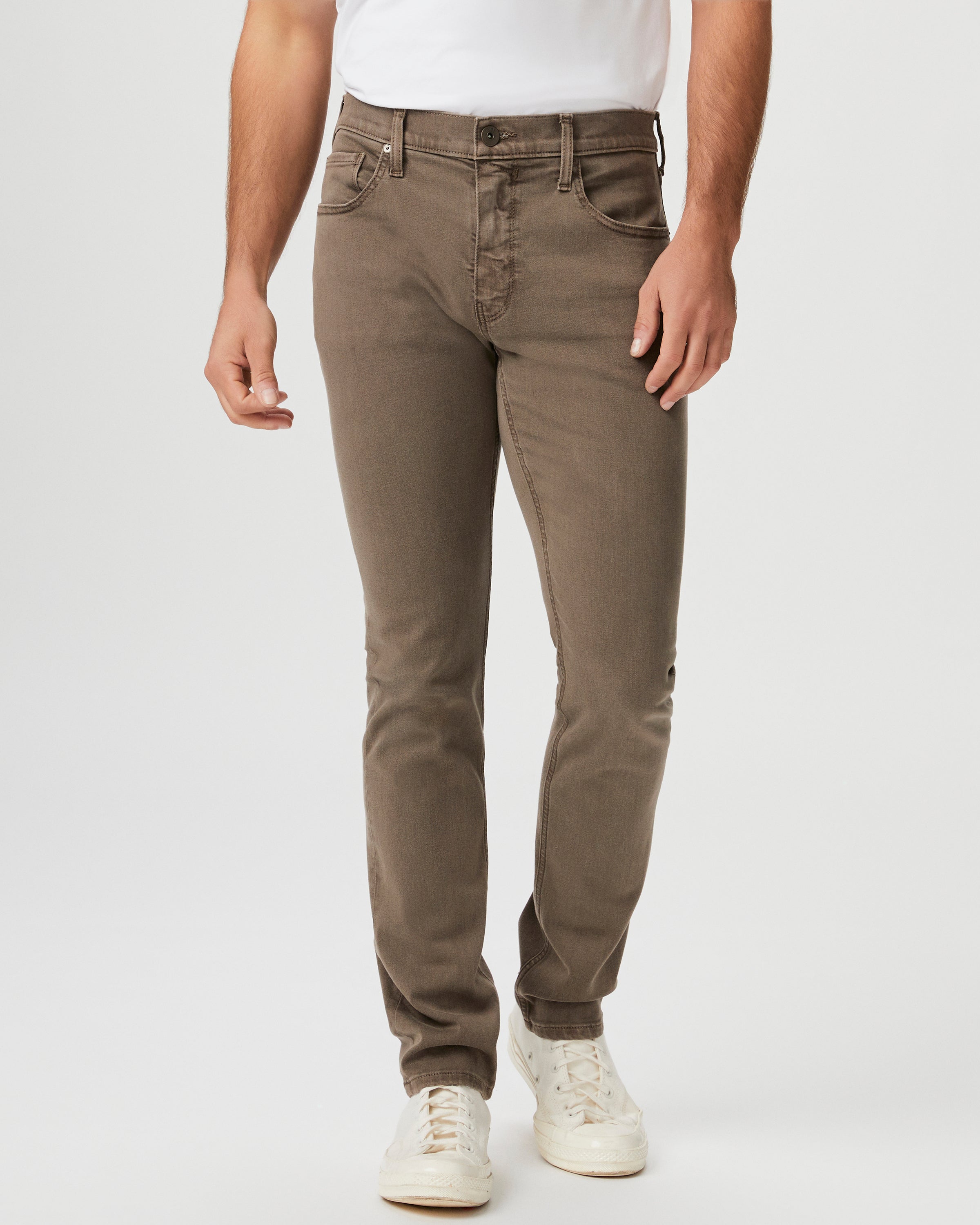 PAIGE MEN'S DENIM BOTTOMS Federal Vintage Sanded Walnut Brand New w/ Tag