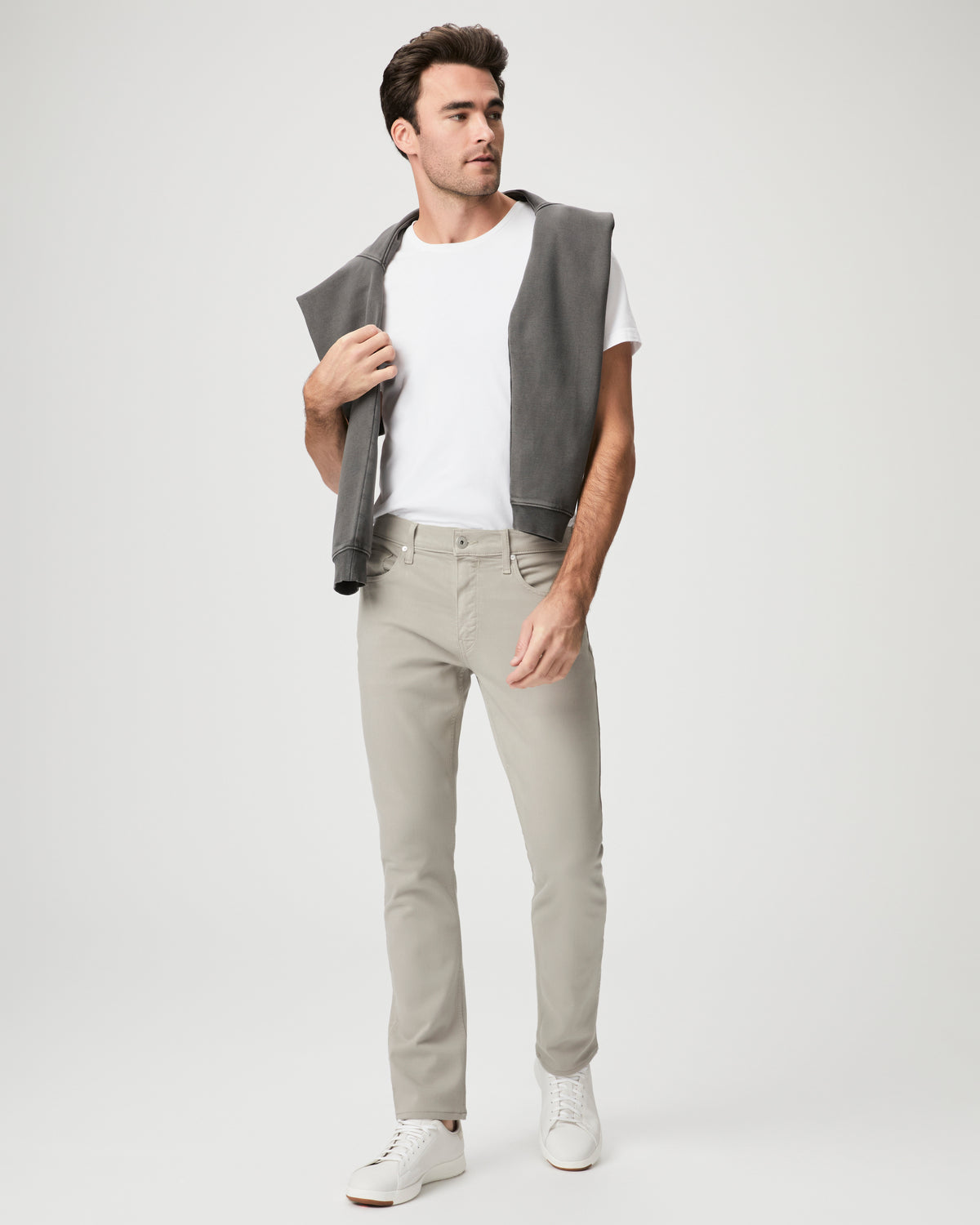 PAIGE MENS DENIM BOTTOMS Federal Static Grey Brand New w/ Tag