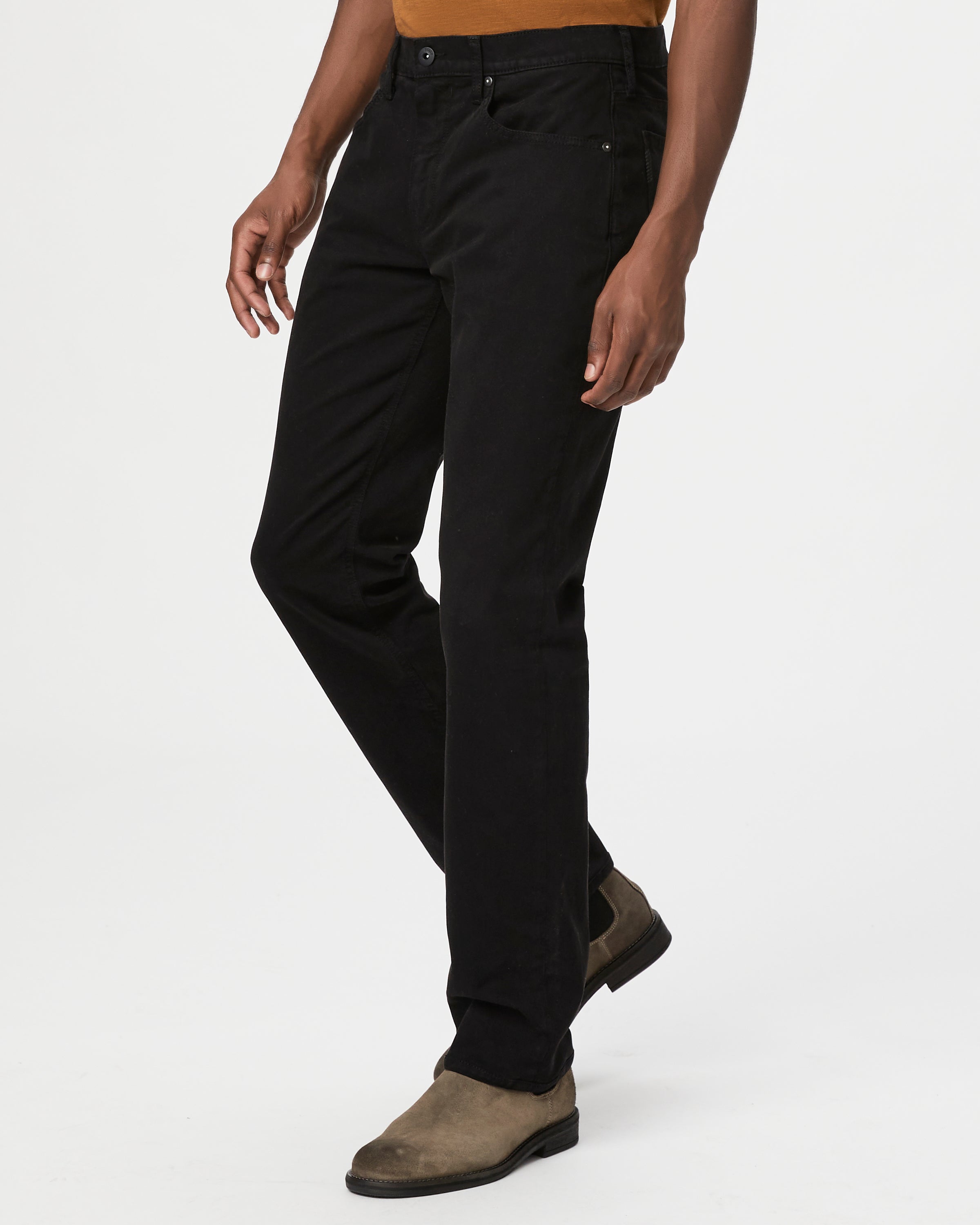 PAIGE MENS DENIM BOTTOMS Federal Black Twill Brand New w/ Tag
