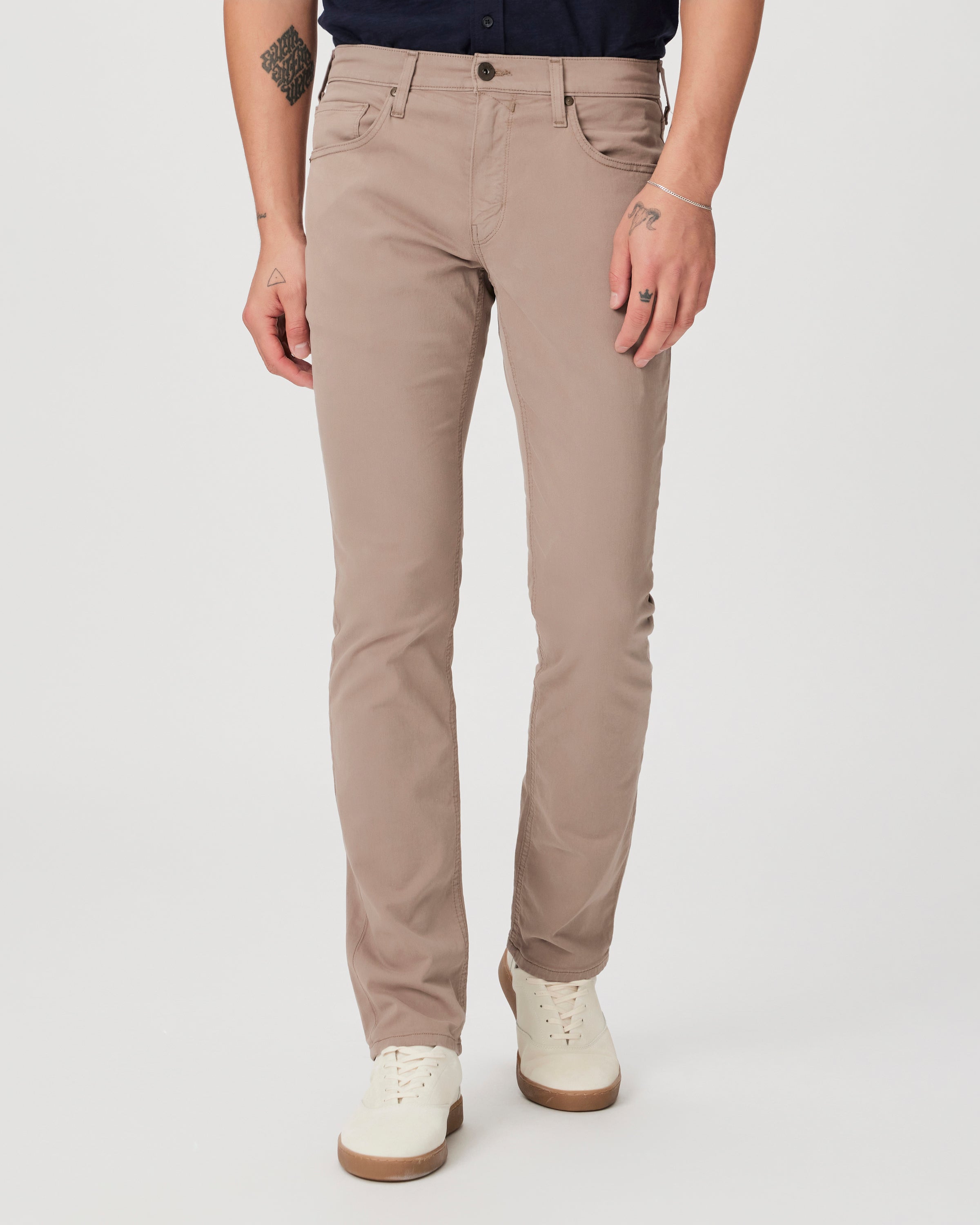 PAIGE MENS DENIM BOTTOMS Federal Cocoa Powder Twill Brand New w/ Tag